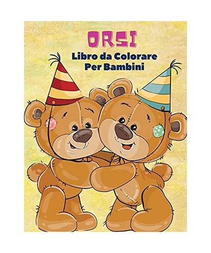 Orsi libro colorare - colorare, per