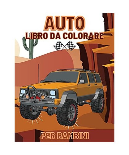 Auto libro colorare per - auto,