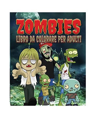Zombies libro colorare per - libro,