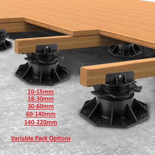 Rialzo per decking regolabile - rialzo,