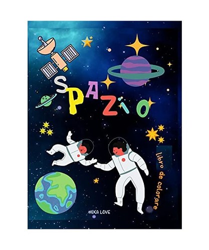 Spazio libro colorare - spazio, de