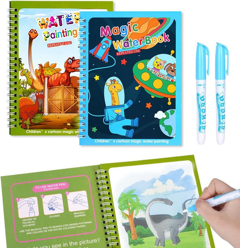 Libro colorare acqua 2 - libro,