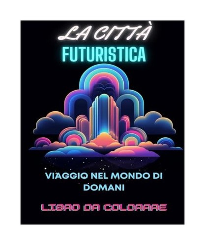 Libro colorare città - da,