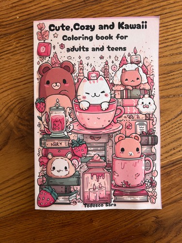 Libro colorare kawaii cozy - libro,