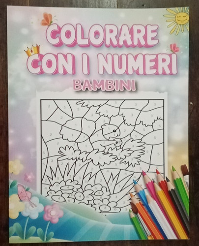 Colorare con numeri - numeri,