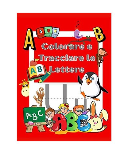 Colora ricalca lettere - e, le