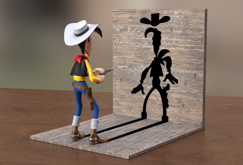 Lucky luke kit resina da - luke,