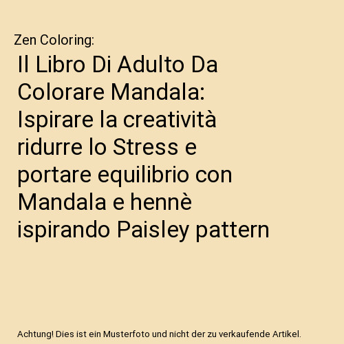 Libro adulto da - da, colorare