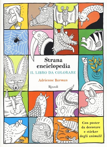 Strana enciclopedia libro - il,
