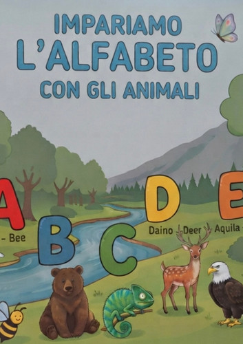 Libro colorare alfabeto - libro,