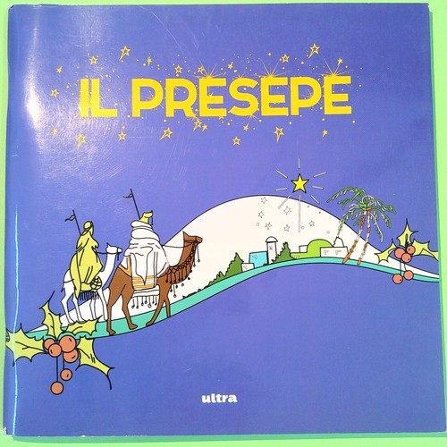 Presepe libro colorare - libro,