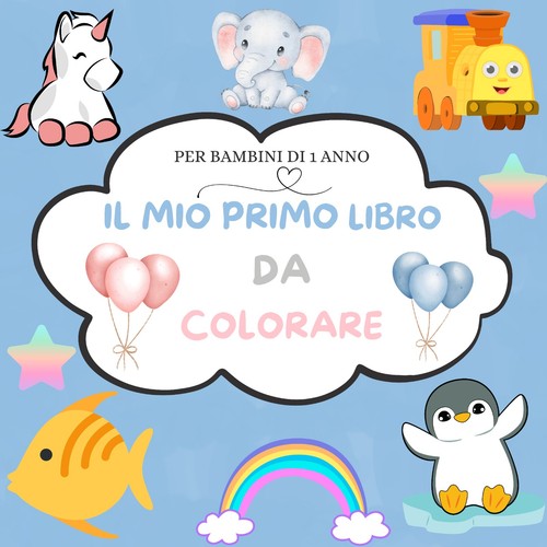 Mio primo libro colorare - mio, da