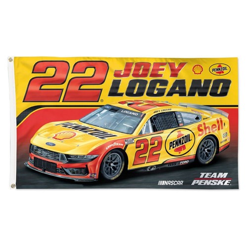 Bandiera joey logano 22 - bandiera,