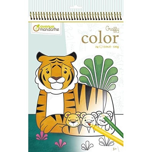 Blocco colorare graffy - da,
