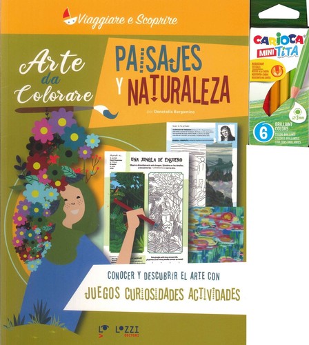 Arte colorare paisajes y - paisajes,