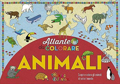 Animali atlante colorare - atlante,